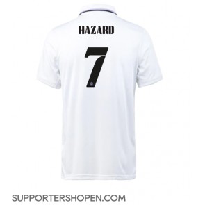 Real Madrid Eden Hazard #7 Hemma Matchtröja 2022-23 Kortärmad